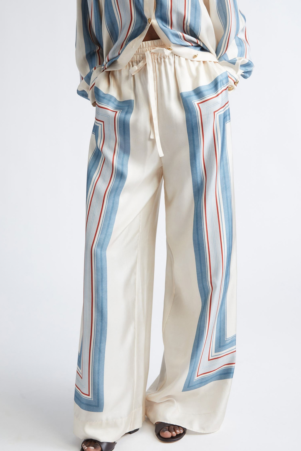 RELAXED TICKING STRIPE SET