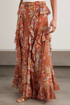 AWAKEN RUFFLE CINNAMON SET