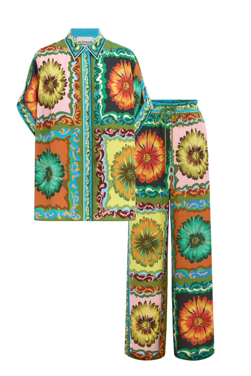 DISCO DAISY PANTS SET