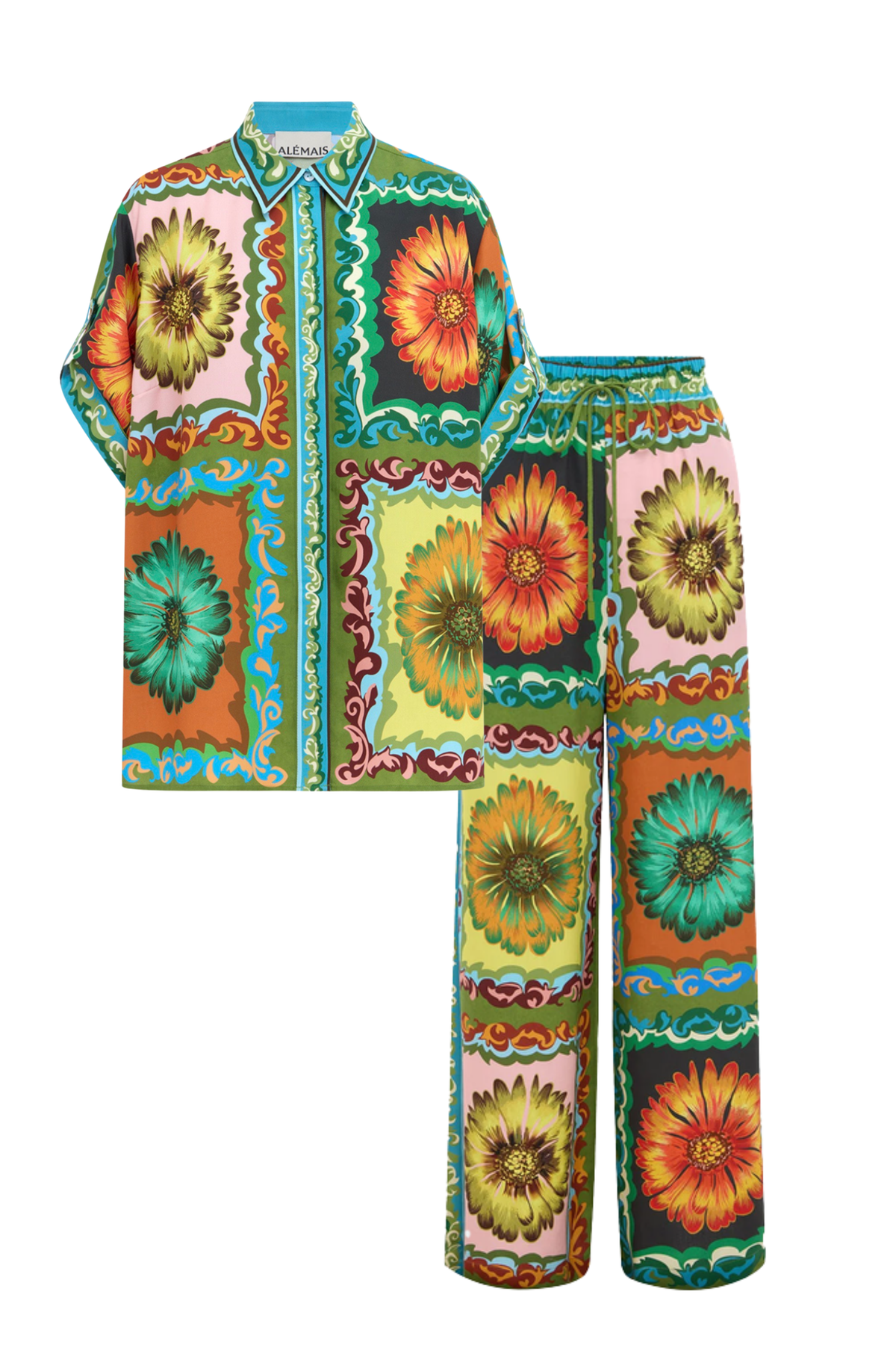 DISCO DAISY PANTS SET