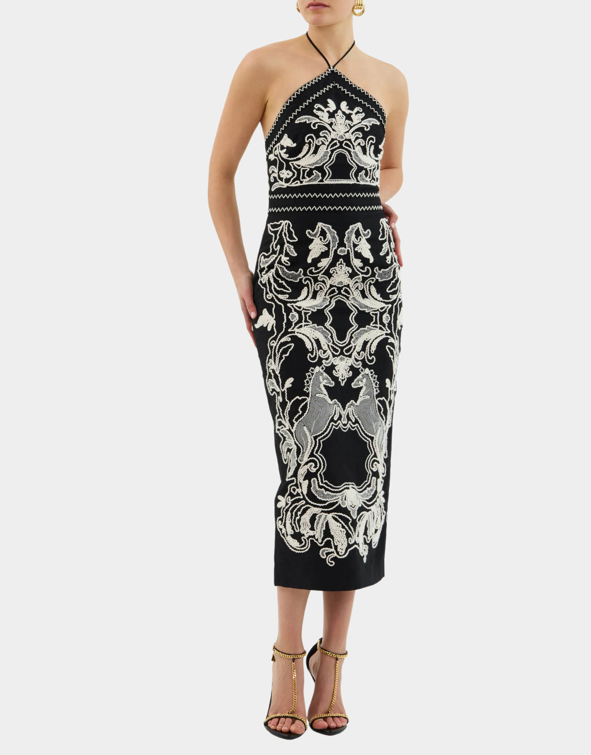AZERA MIDI DRESS