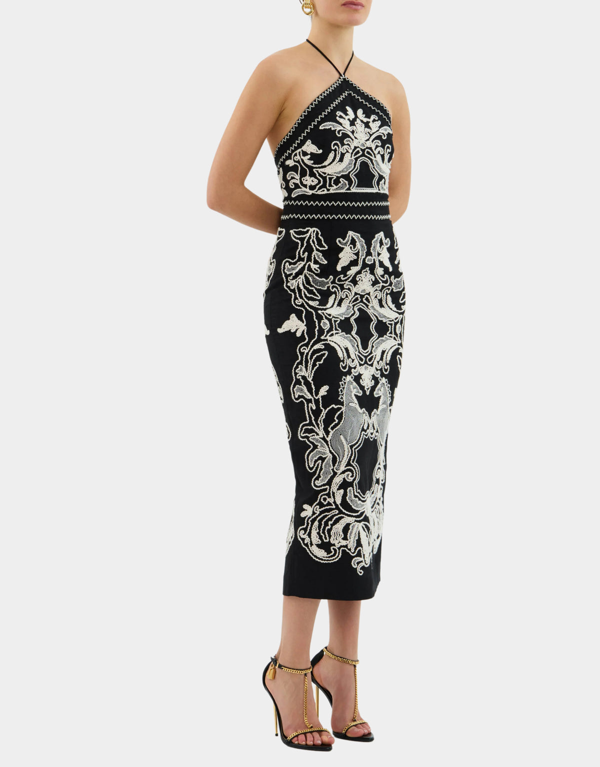 AZERA MIDI DRESS