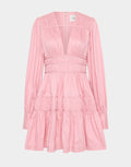 FALLINGWATER RUCHED MINI DRESS