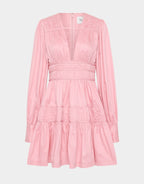 FALLINGWATER RUCHED MINI DRESS