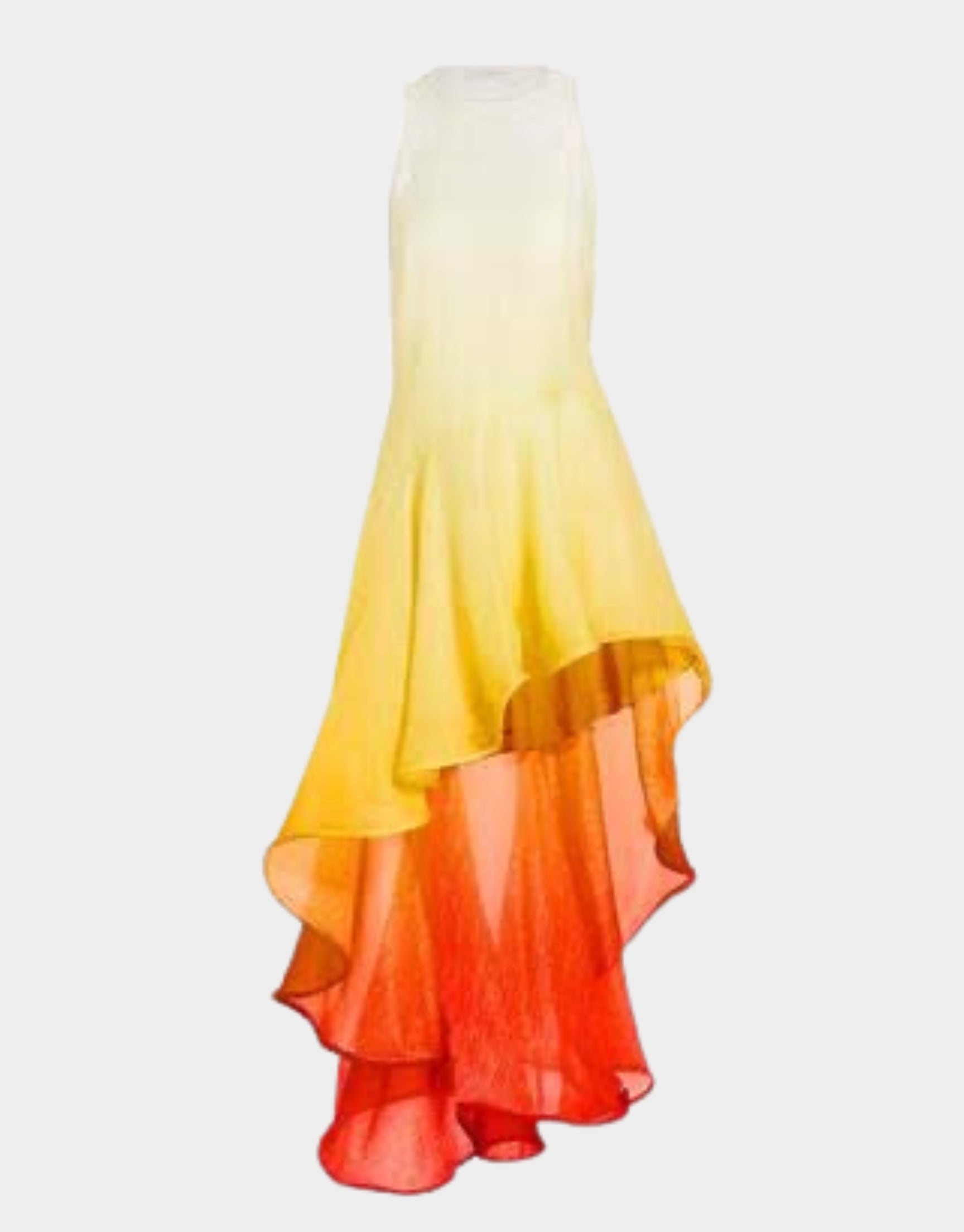 SUNSET OMBRE WONDERLAND WATERFALL DRESS