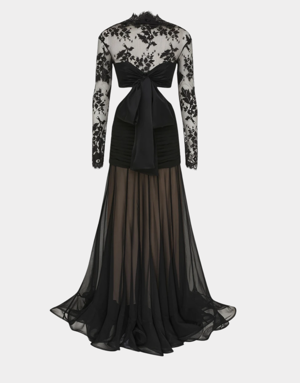 ILLUSTRATION FLOUNCE GOWN