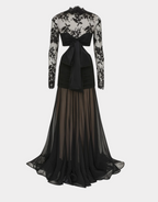 ILLUSTRATION FLOUNCE GOWN