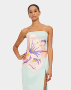 CLEMENCE EMBROIDERED MAXI DRESS