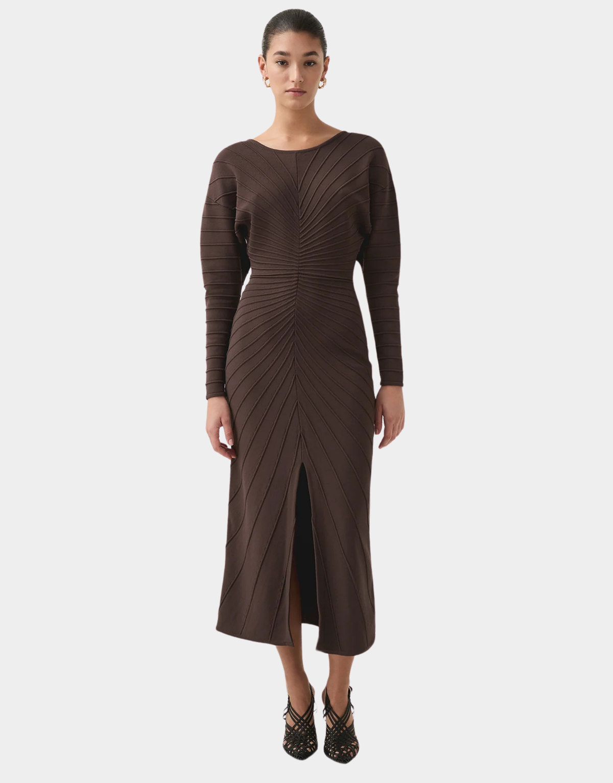 COCOON MIDI DRESS