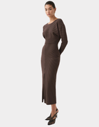 COCOON MIDI DRESS