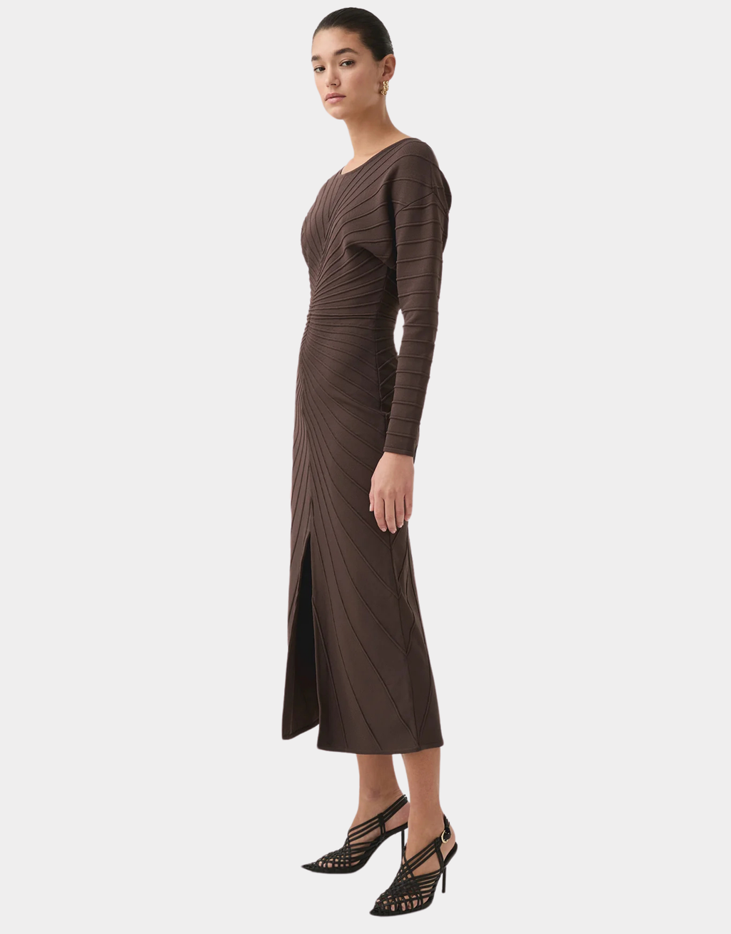 COCOON MIDI DRESS