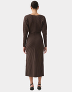 COCOON MIDI DRESS