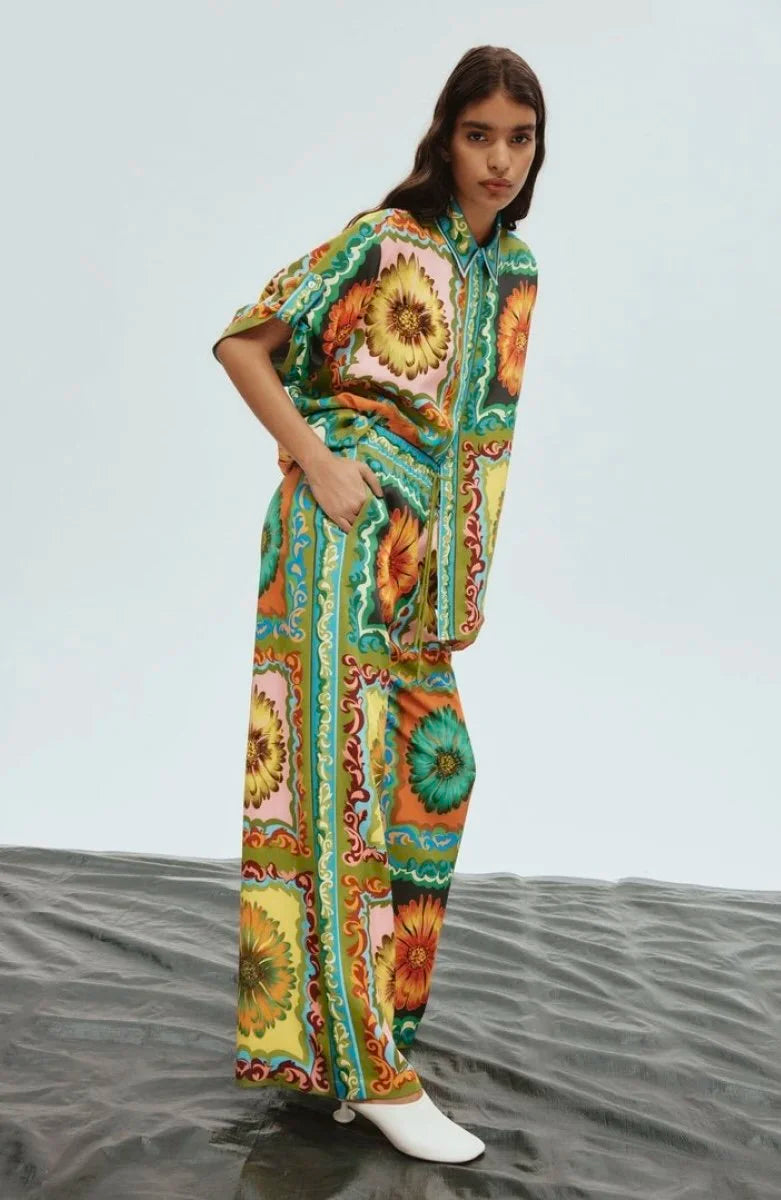 DISCO DAISY PANTS SET