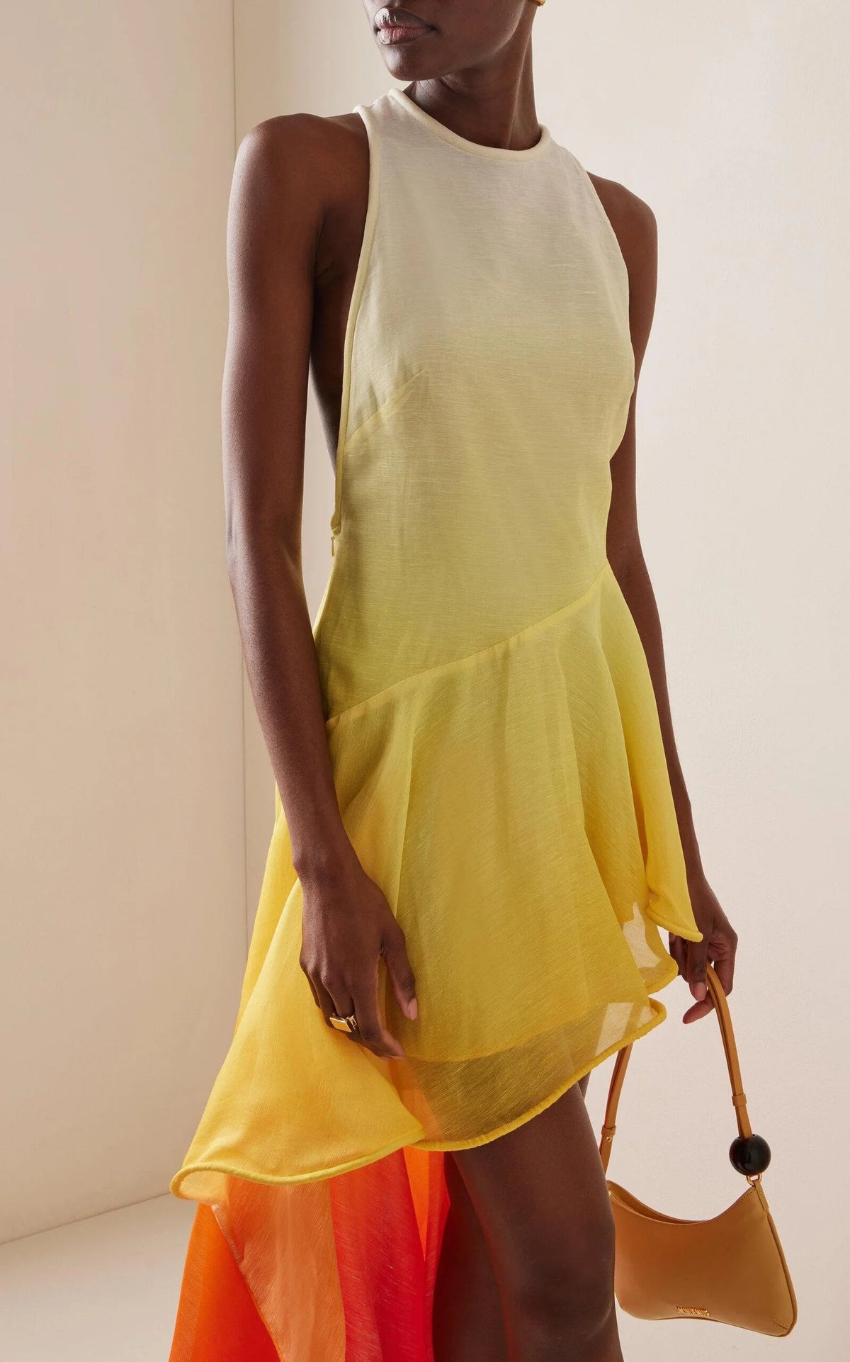 SUNSET OMBRE WONDERLAND WATERFALL DRESS